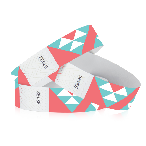 3/4" Tyvek Aztec Wristbands