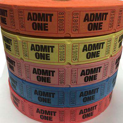 Admit One Tickets